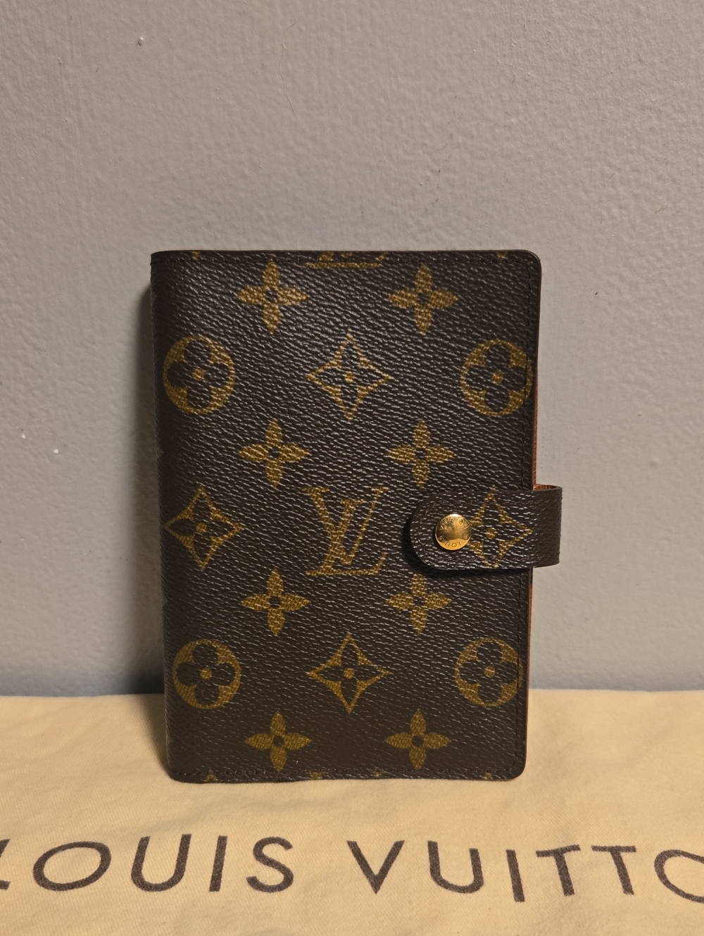 Louis Vuitton PM Agenda Monogram Canvas - Brown & Gold